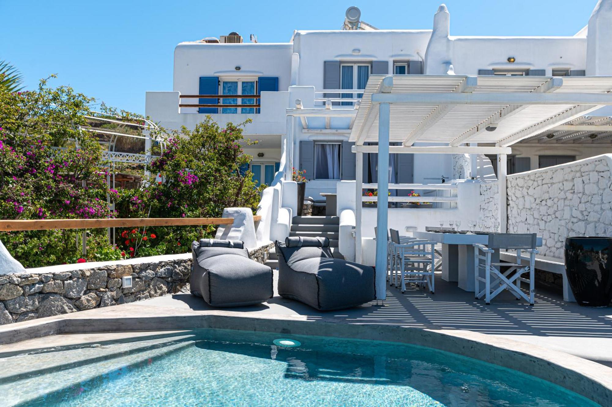 9 Muses Villas Mykonos Ornos  Chambre photo