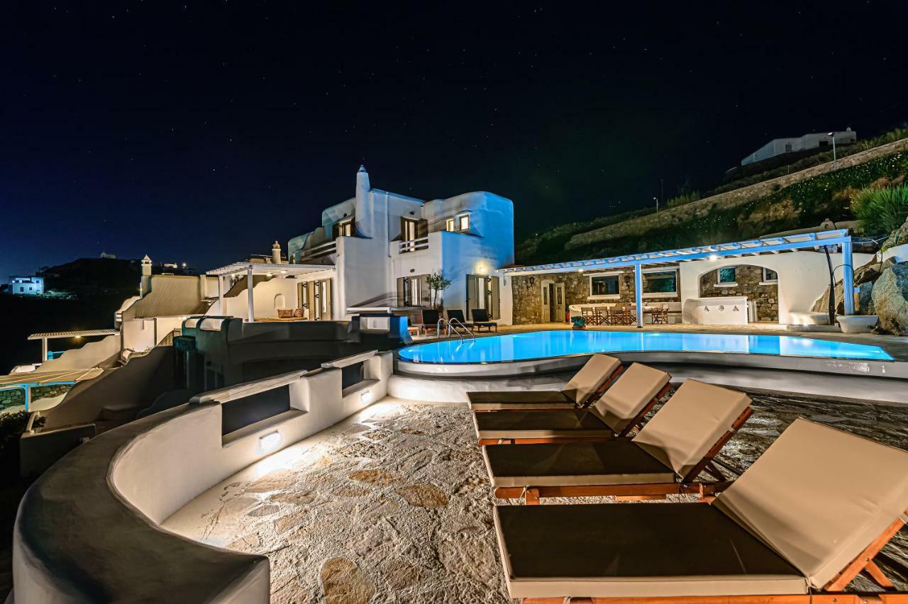 9 Muses Villas Mykonos Ornos  Extérieur photo