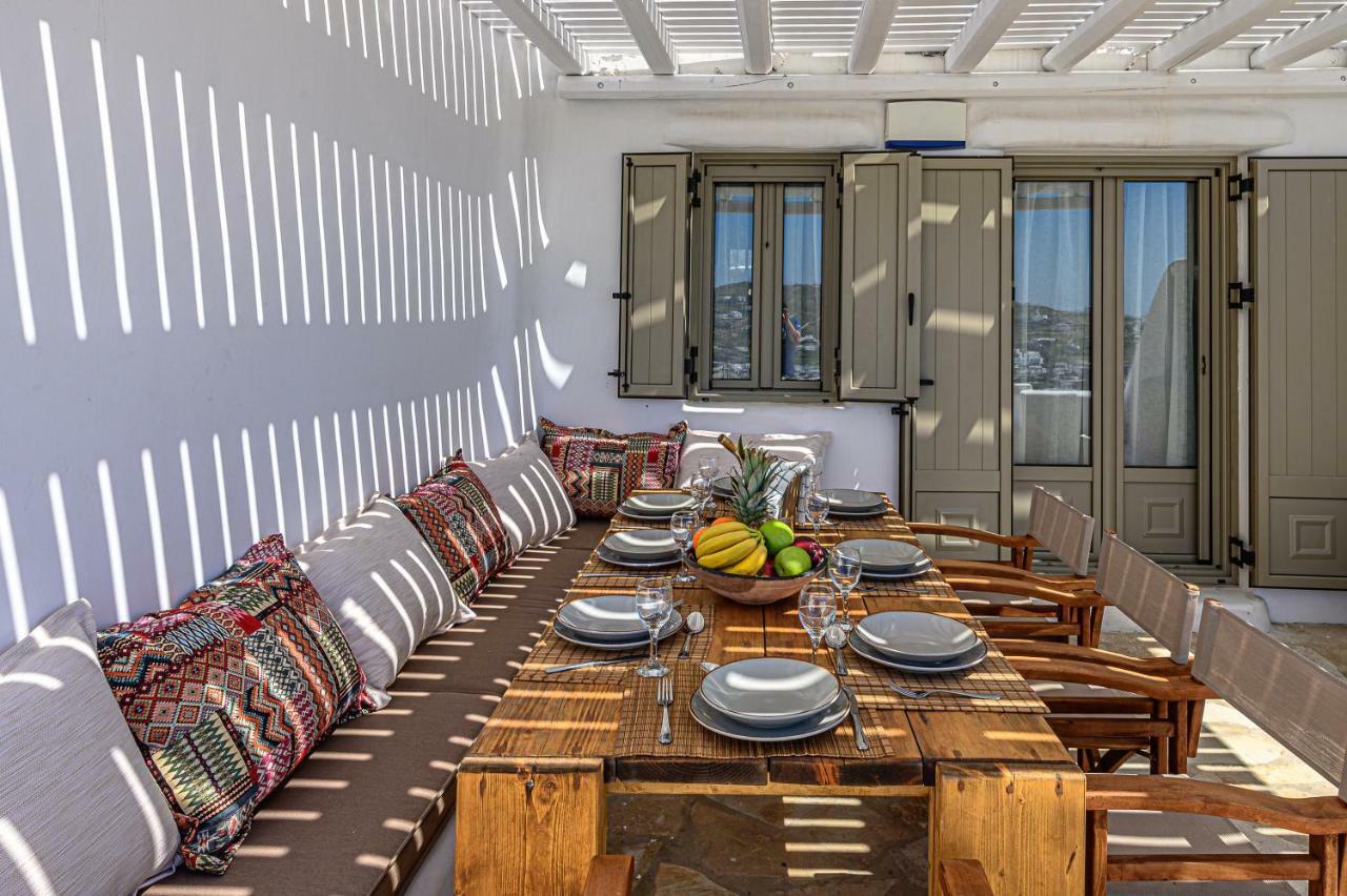 9 Muses Villas Mykonos Ornos  Extérieur photo