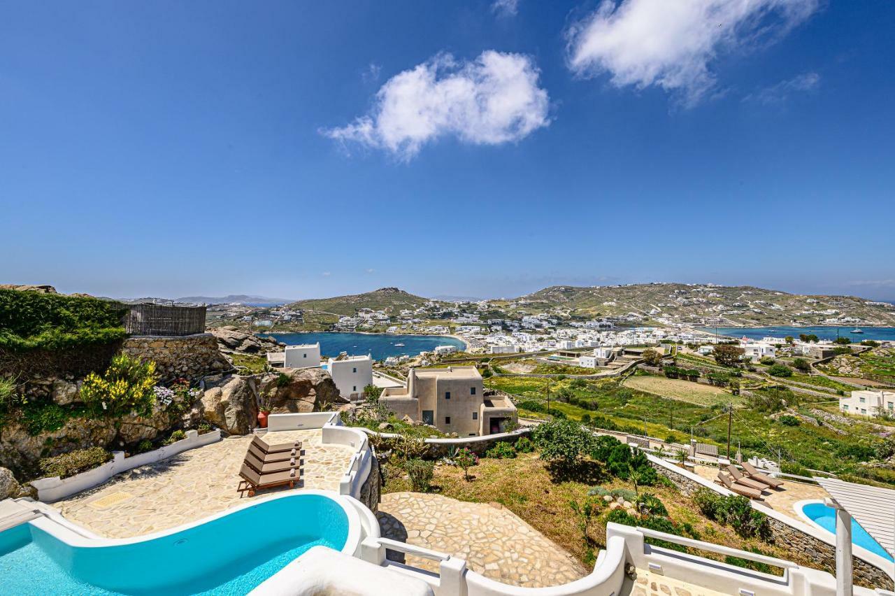 9 Muses Villas Mykonos Ornos  Extérieur photo