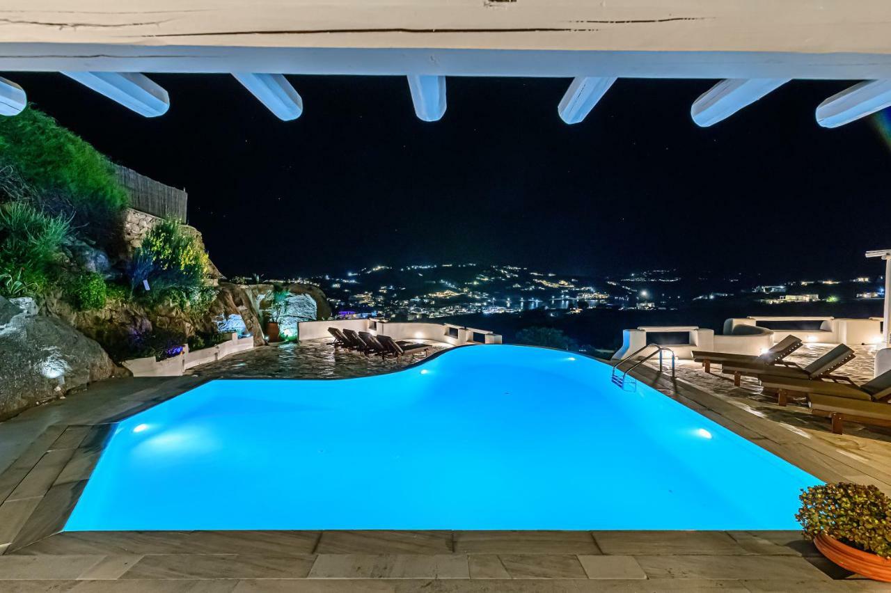 9 Muses Villas Mykonos Ornos  Extérieur photo