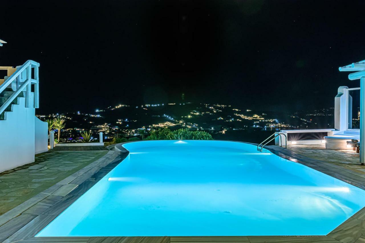 9 Muses Villas Mykonos Ornos  Extérieur photo